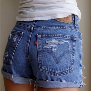 Denim Levi’s Shorts
